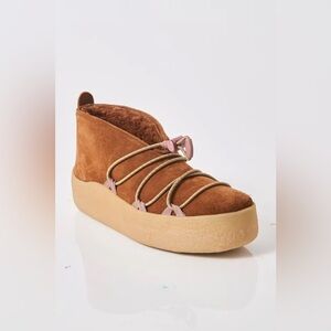 Free People Brown Winter Boots